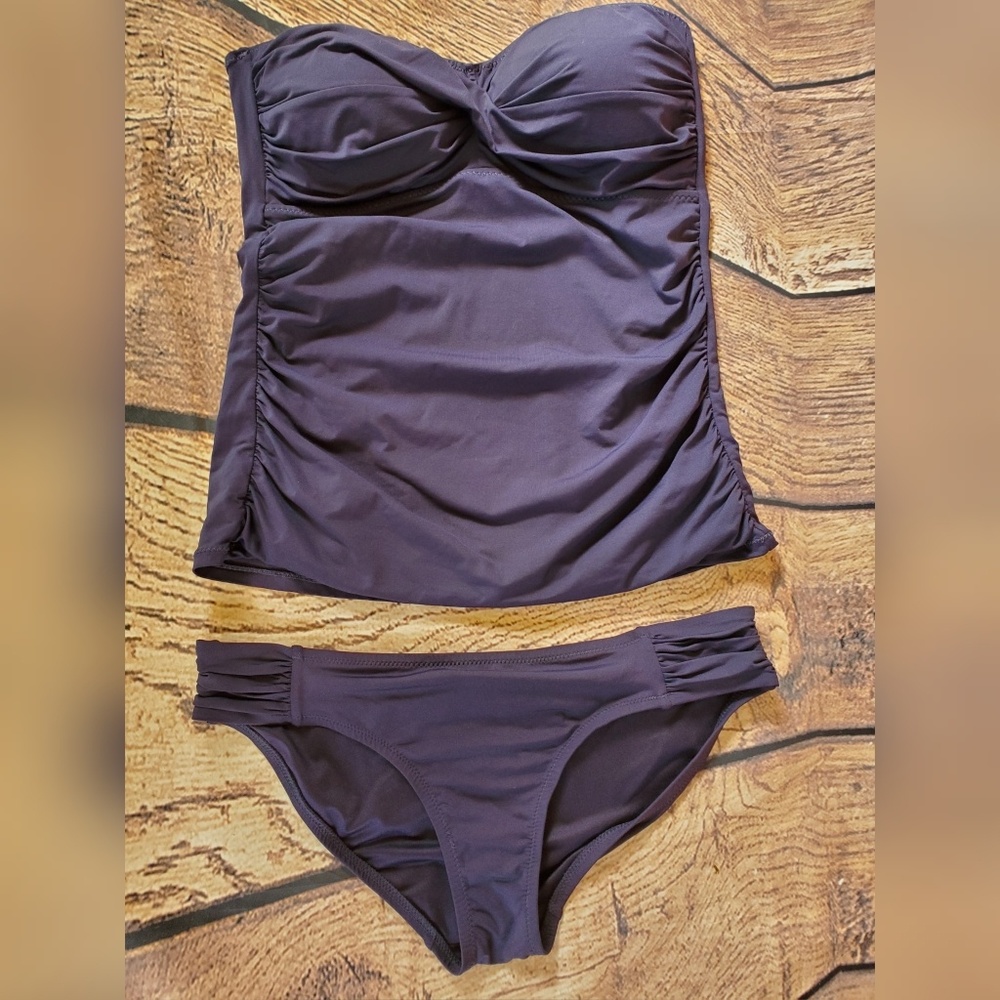 Loft Tankini Bathing Suit Set